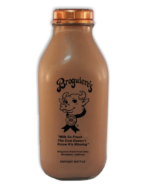 BROGUIERE'S CHOCOLATE MILK